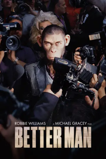 Plakat do filmu "Better Man: Niesamowity Robbie Williams" #575540