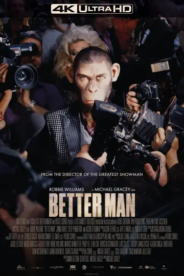 Plakat do filmu "Better Man: Niesamowity Robbie Williams" #575552