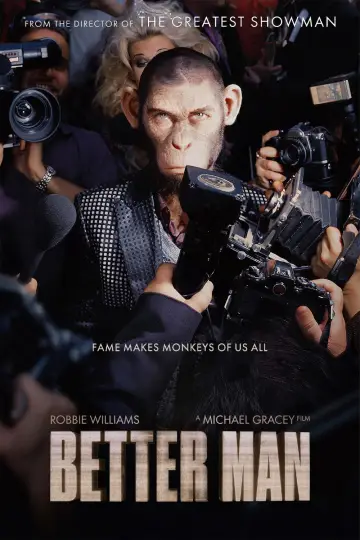 Plakat do filmu "Better Man: Niesamowity Robbie Williams" #575555
