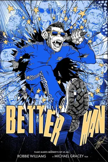 Plakat do filmu "Better Man: Niesamowity Robbie Williams" #832288