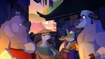 Zasłona do filmu "Kung Fu Panda: Sekrety Mistrzów" #339497