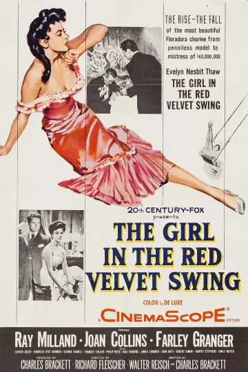 Plakat do filmu "The Girl in the Red Velvet Swing" #1872124