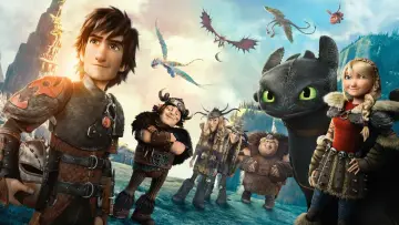 Zasłona do filmu "Jak wytresować smoka 2" #202670