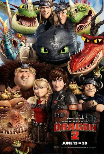 Plakat do filmu "Jak wytresować smoka 2" #27477