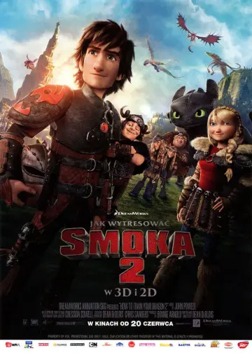 Plakat do filmu "Jak wytresować smoka 2" #582847