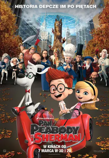 Plakat do filmu "Pan Peabody i Sherman" #720912