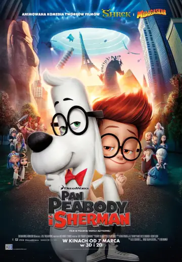 Plakat do filmu "Pan Peabody i Sherman" #720913