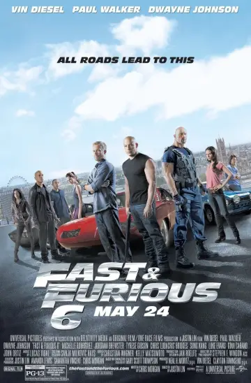 Plakat do filmu "Szybcy i wściekli 6" #260835