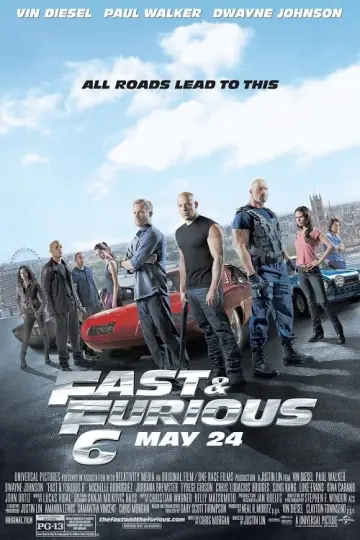 Plakat do filmu "Szybcy i wściekli 6" #260852