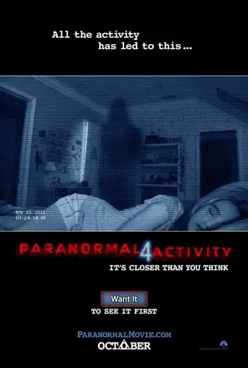 Plakat do filmu "Paranormal Activity 4" #343834