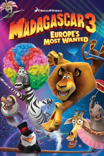 Plakat do filmu "Madagaskar 3" #275954