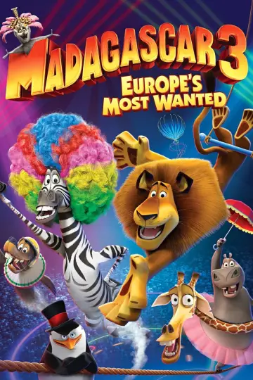 Plakat do filmu "Madagaskar 3" #38309