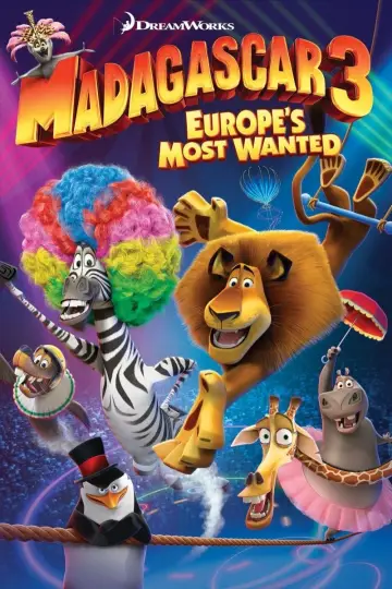 Plakat do filmu "Madagaskar 3" #38313