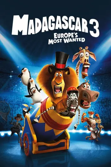 Plakat do filmu "Madagaskar 3" #38316