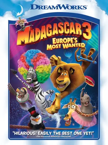 Plakat do filmu "Madagaskar 3" #38320