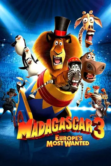 Plakat do filmu "Madagaskar 3" #38321