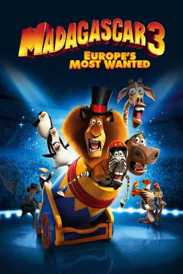 Plakat do filmu "Madagaskar 3" #443560