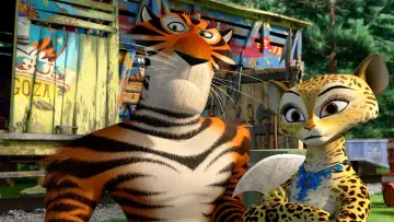 Zasłona do filmu "Madagaskar 3" #621327