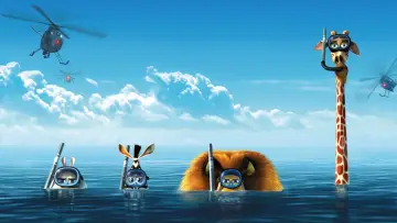 Zasłona do filmu "Madagaskar 3" #621334