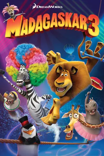 Plakat do filmu "Madagaskar 3" #621358