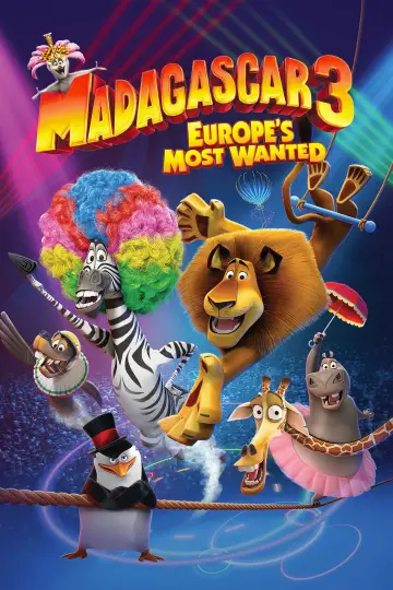 Plakat do filmu "Madagaskar 3" #621360