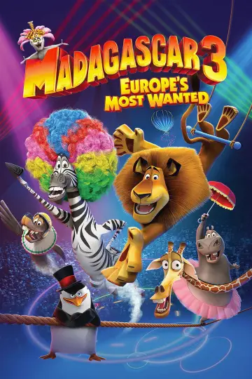 Plakat do filmu "Madagaskar 3" #621362