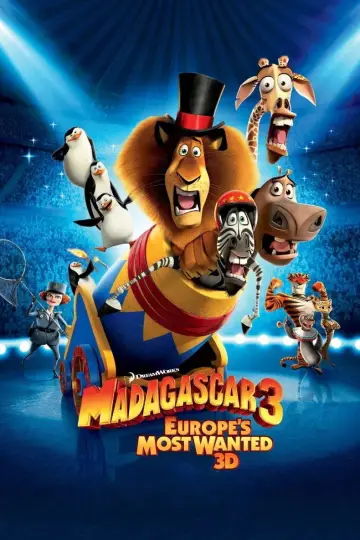 Plakat do filmu "Madagaskar 3" #836362