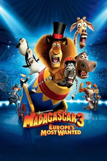 Plakat do filmu "Madagaskar 3" #836363