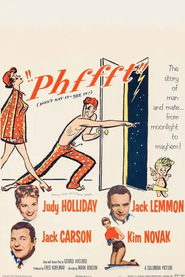 Plakat do filmu "Phffft" #1615841