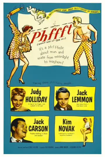 Plakat do filmu "Phffft" #1615843