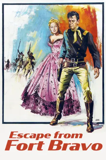Plakat do filmu "Ucieczka z Fortu Bravo" #1893426