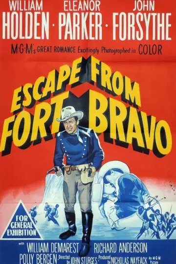 Plakat do filmu "Ucieczka z Fortu Bravo" #1893427