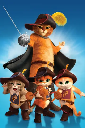 Plakat do filmu "Kot w butach: Trzy diabły" #444622