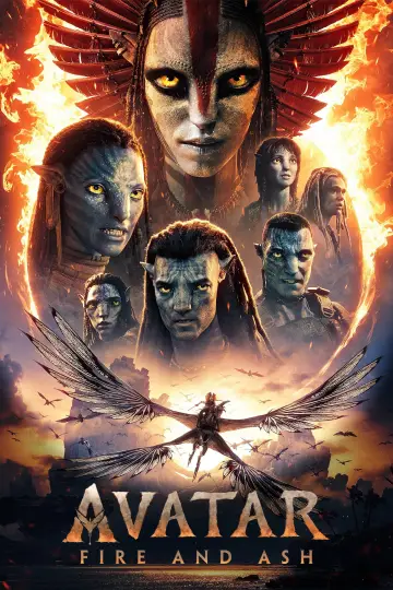 Plakat do filmu "Avatar: Ogień i popiół" #1642173