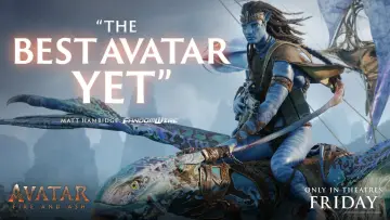 Zasłona do filmu "Avatar: Ogień i popiół" #507584