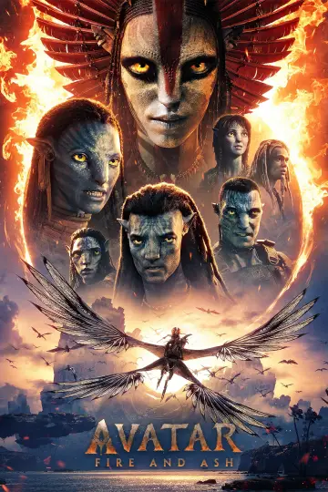 Plakat do filmu "Avatar: Ogień i popiół" #507797