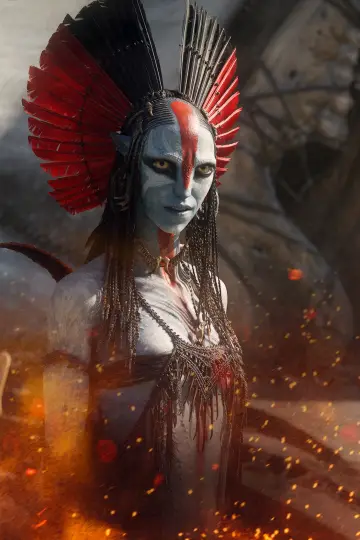 Plakat do filmu "Avatar: Ogień i popiół" #507862