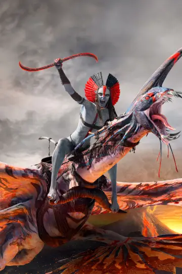 Plakat do filmu "Avatar: Ogień i popiół" #507865