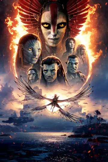 Plakat do filmu "Avatar: Ogień i popiół" #507874