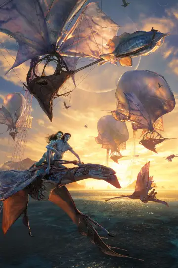 Plakat do filmu "Avatar: Ogień i popiół" #507887