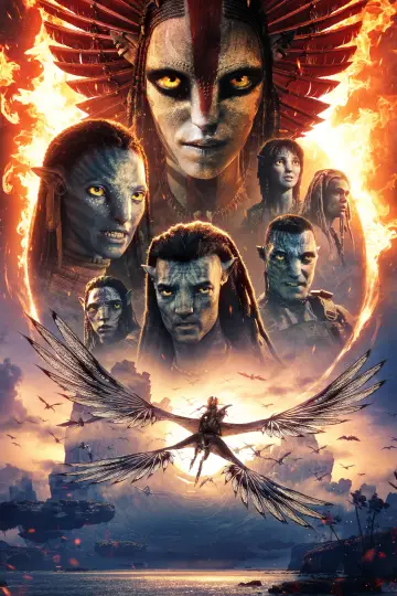 Plakat do filmu "Avatar: Ogień i popiół" #507891