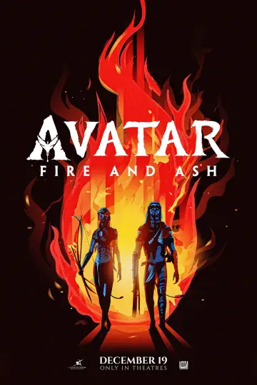 Plakat do filmu "Avatar: Ogień i popiół" #507895