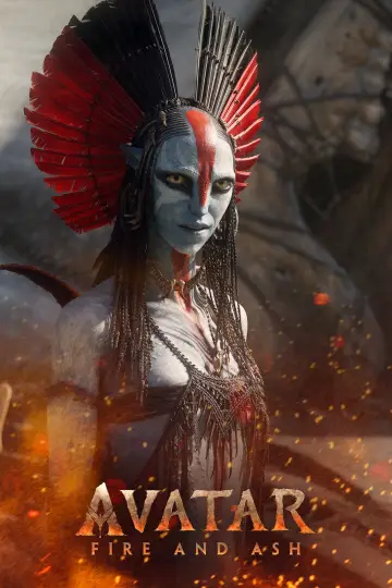 Plakat do filmu "Avatar: Ogień i popiół" #507931