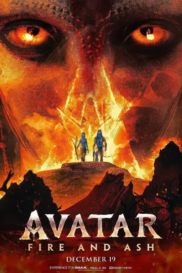Plakat do filmu "Avatar: Ogień i popiół" #507936
