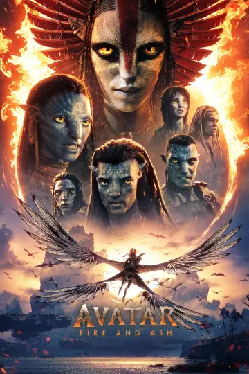 Plakat do filmu "Avatar: Ogień i popiół" #507976