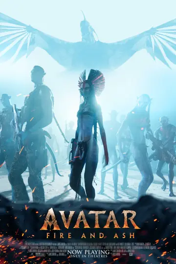 Plakat do filmu "Avatar: Ogień i popiół" #507999
