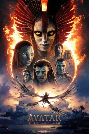 Plakat do filmu "Avatar: Ogień i popiół" #508131