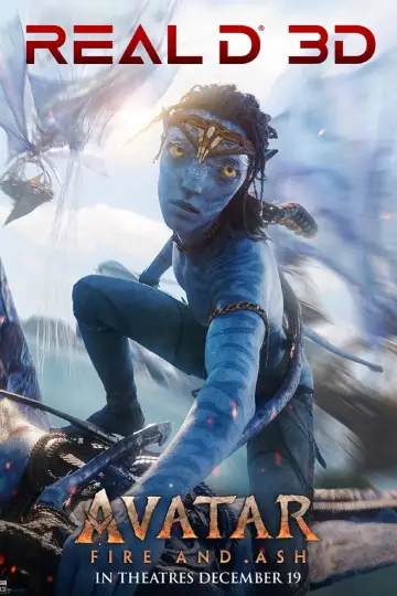 Plakat do filmu "Avatar: Ogień i popiół" #508150