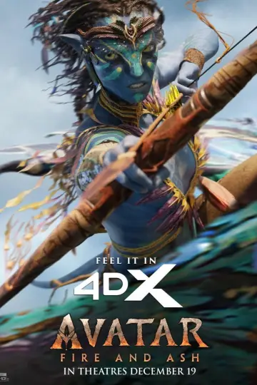 Plakat do filmu "Avatar: Ogień i popiół" #508151