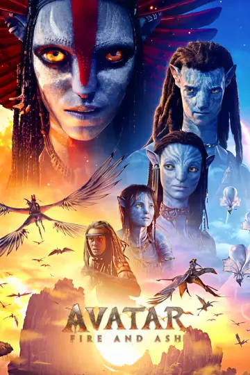 Plakat do filmu "Avatar: Ogień i popiół" #508171